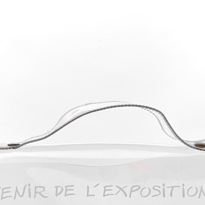 Hermes Vinyl Souvenir De L'Exposition Kelly Transparent 19 of 21