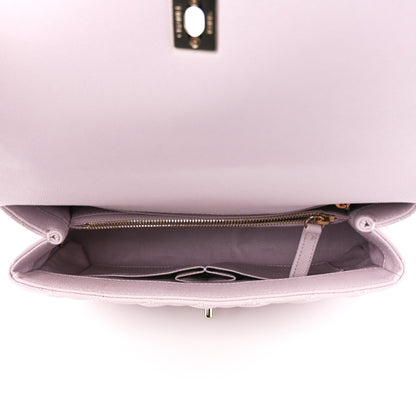 Chanel Caviar Quilted Small Coco Handle Flap Light Pink 5 of 11