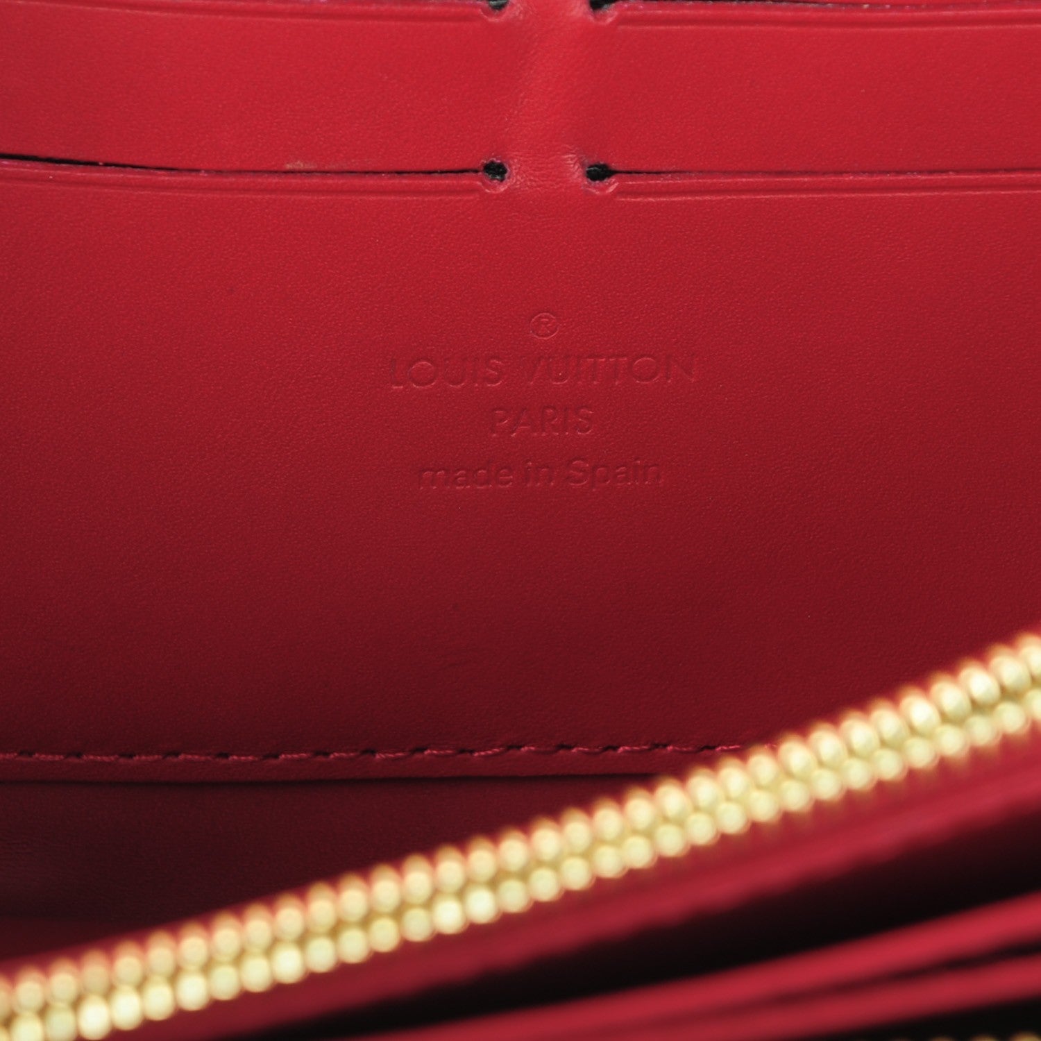 Louis Vuitton Vernis Zippy Wallet Pomme D'Amour 6 of 7