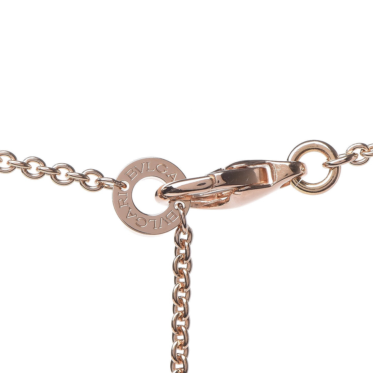 18K Rose Gold B.Zero1 Pendant Necklace