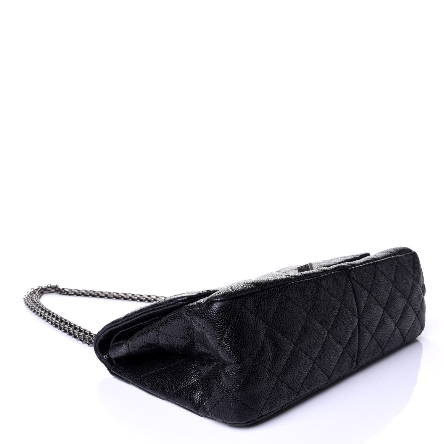 Chanel Caviar Quilted 2.55 Reissue 227 Flap Black 3 of 5