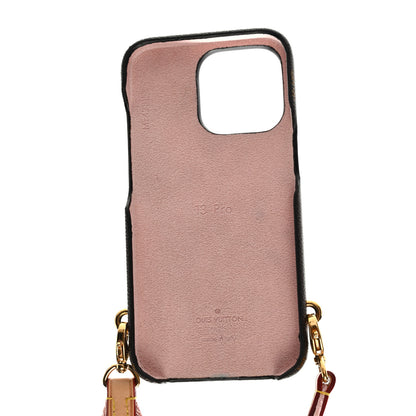 Louis Vuitton Monogram Bumper On Strap iPhone 13 Pro Shoulder Strap Creme Pink 5 of 6
