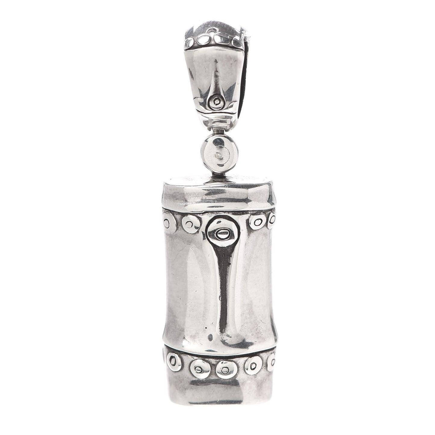 Sterling Silver Bamboo Pendant