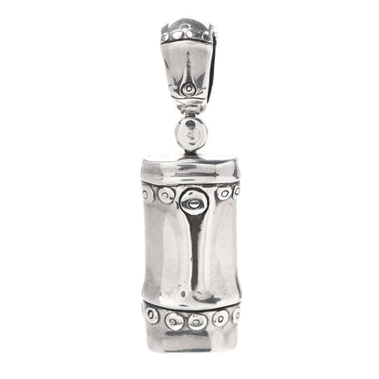 John Hardy Sterling Silver Bamboo Pendant 1 of 3