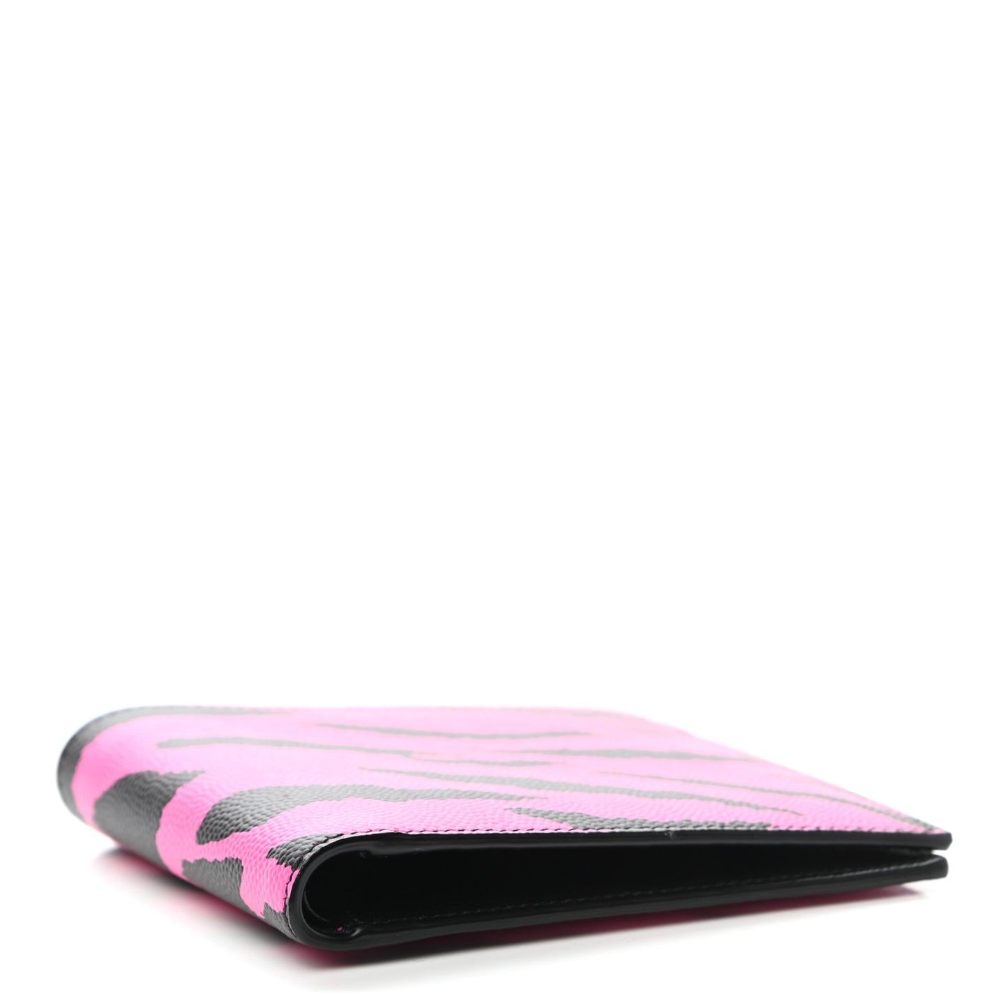 Grain De Poudre Zebra Print East West Wallet Pink