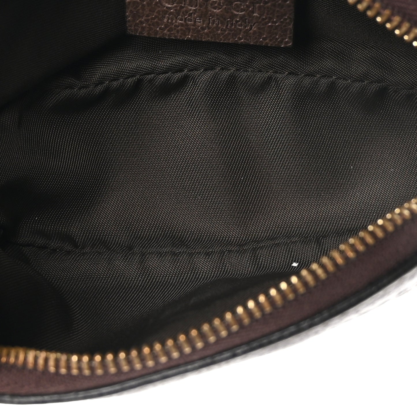 GG Supreme Monogram Web Ophidia Dome Key Pouch Beige New Acero