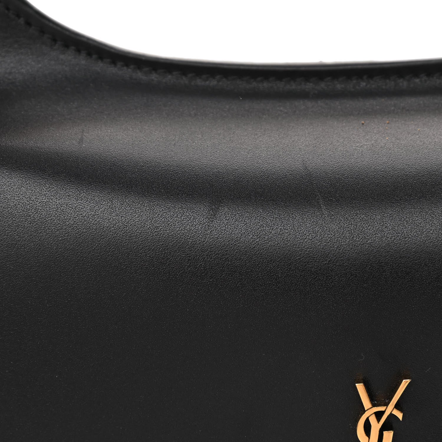 Saint Laurent Smooth Calfskin Medium Charlie Shoulder Bag Black 10 of 10