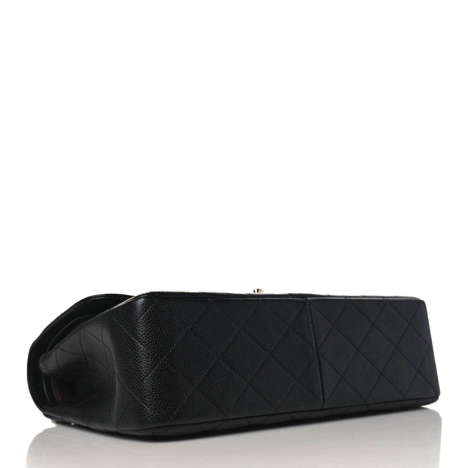 Chanel Caviar Quilted Jumbo Double Flap Black 4 of 10