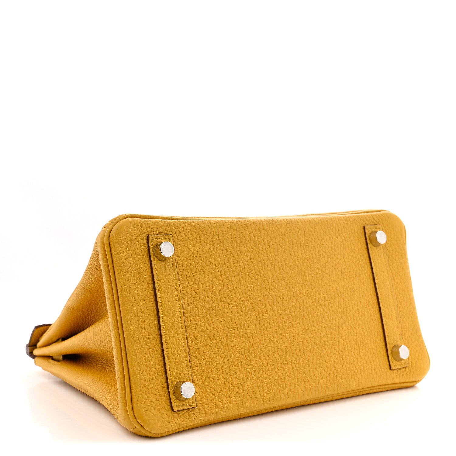 Hermes Togo Birkin 25 Jaune Ambre 4 of 10