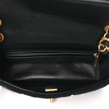 Chanel Tweed Pearl Small Cosmos Flap Black 5 of 9