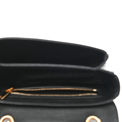 Celine Shiny Calfskin Small C Bag Black 5 of 8