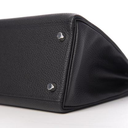 Hermes Togo Kelly Retourne 28 Black 9 of 10