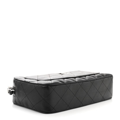 Chanel Lambskin Quilted Small Timeless Camera Case Black 4 of 10