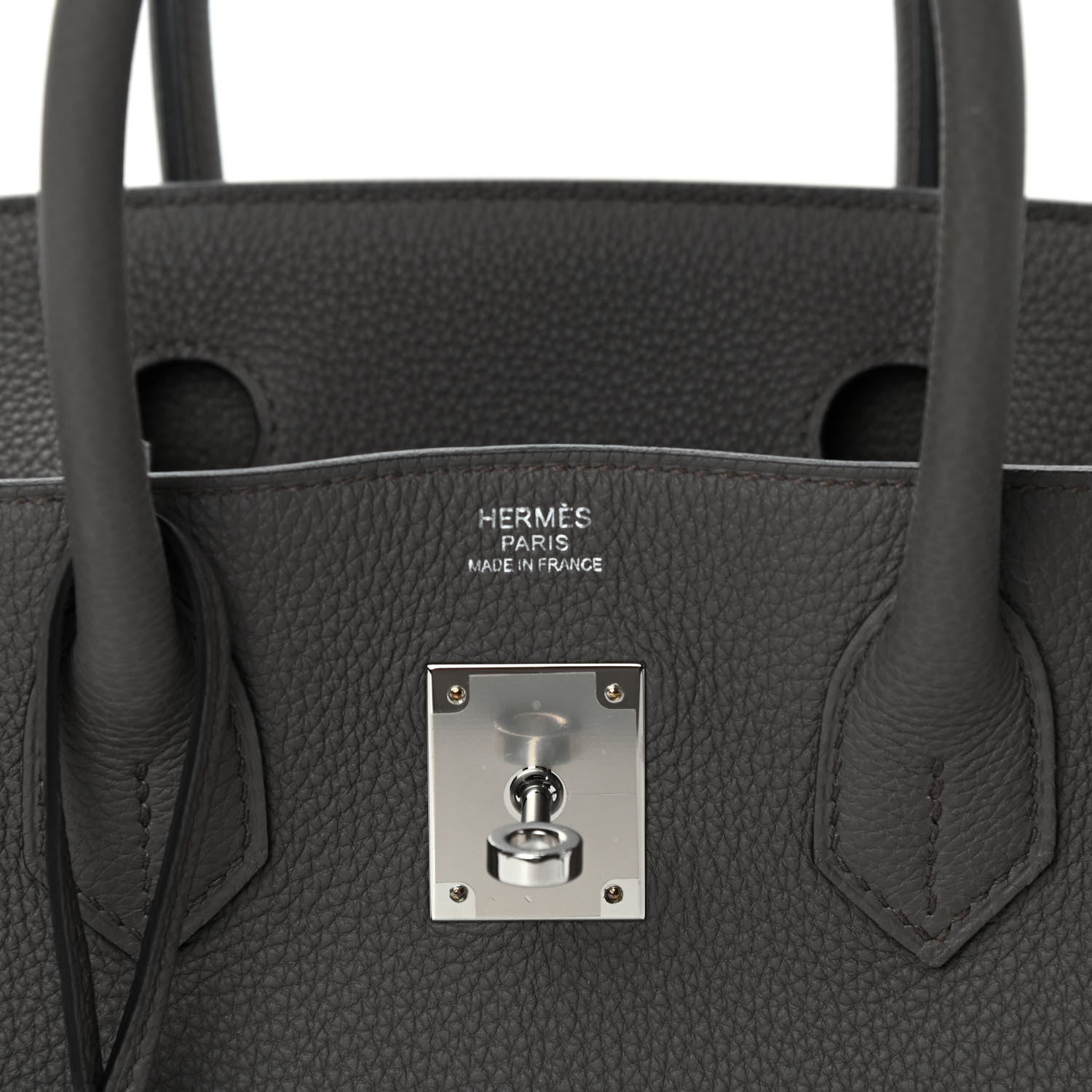 Hermes Togo Birkin 30 Etain 5 of 10