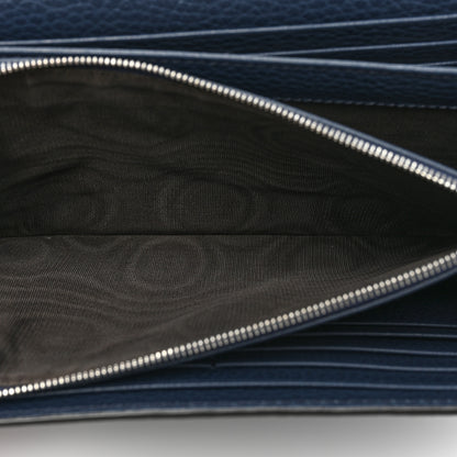 Gucci Dollar Calfskin Crystal Mini Dionysus Chain Wallet Blue Agata Black Diamond 6 of 15