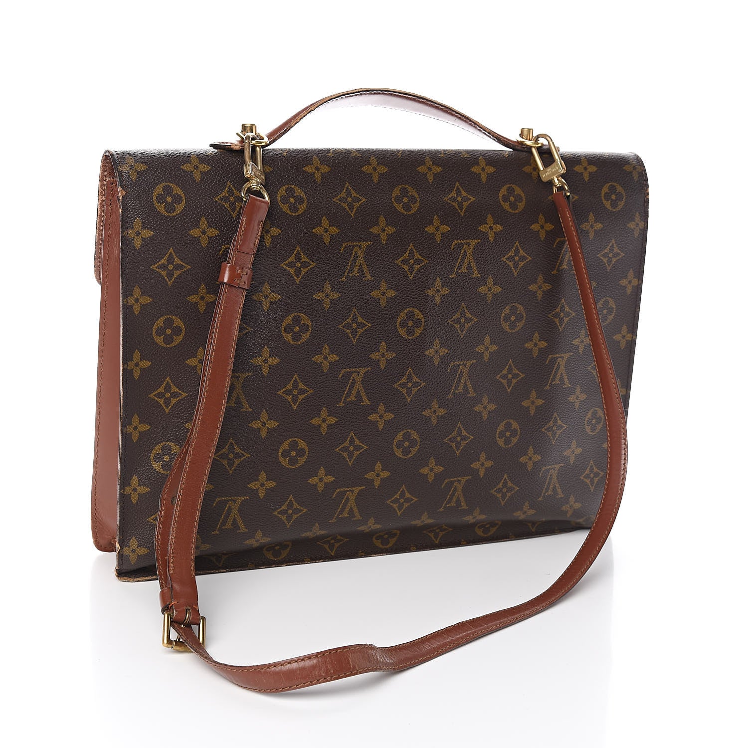 Louis Vuitton Monogram Porte-Documents Bandouliere 3 of 27