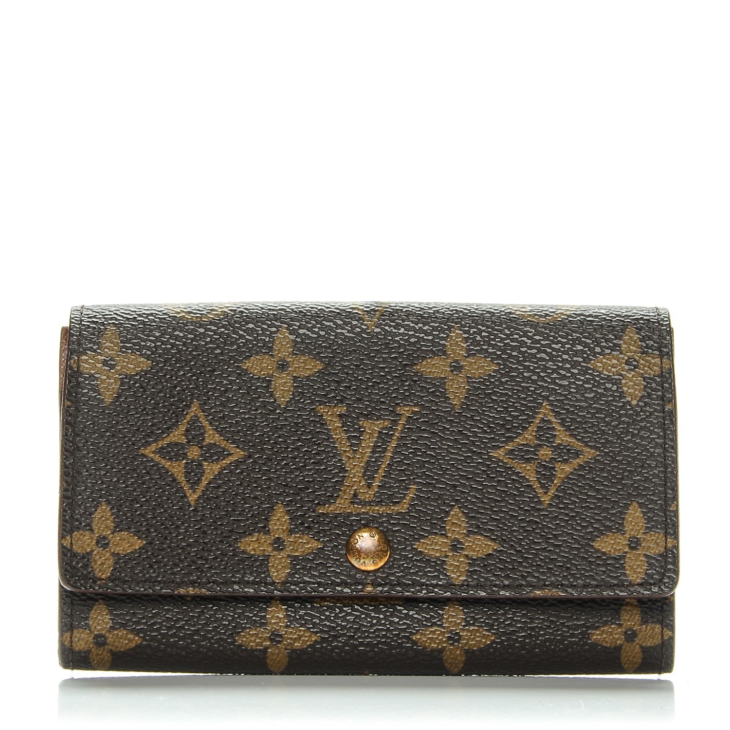 Louis Vuitton Monogram Porte-Monnaie Billets Tresor Wallet 1 of 7
