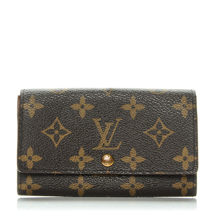 Louis Vuitton Monogram Porte-Monnaie Billets Tresor Wallet 1 of 7