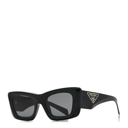 Prada Acetate Symbole Sunglasses SPR 13Z Black 1 of 7