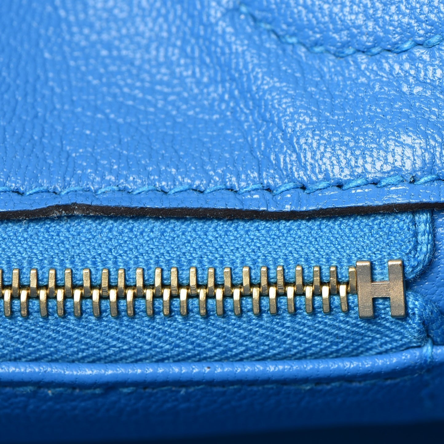 Epsom Birkin 30 Bleu Zanzibar