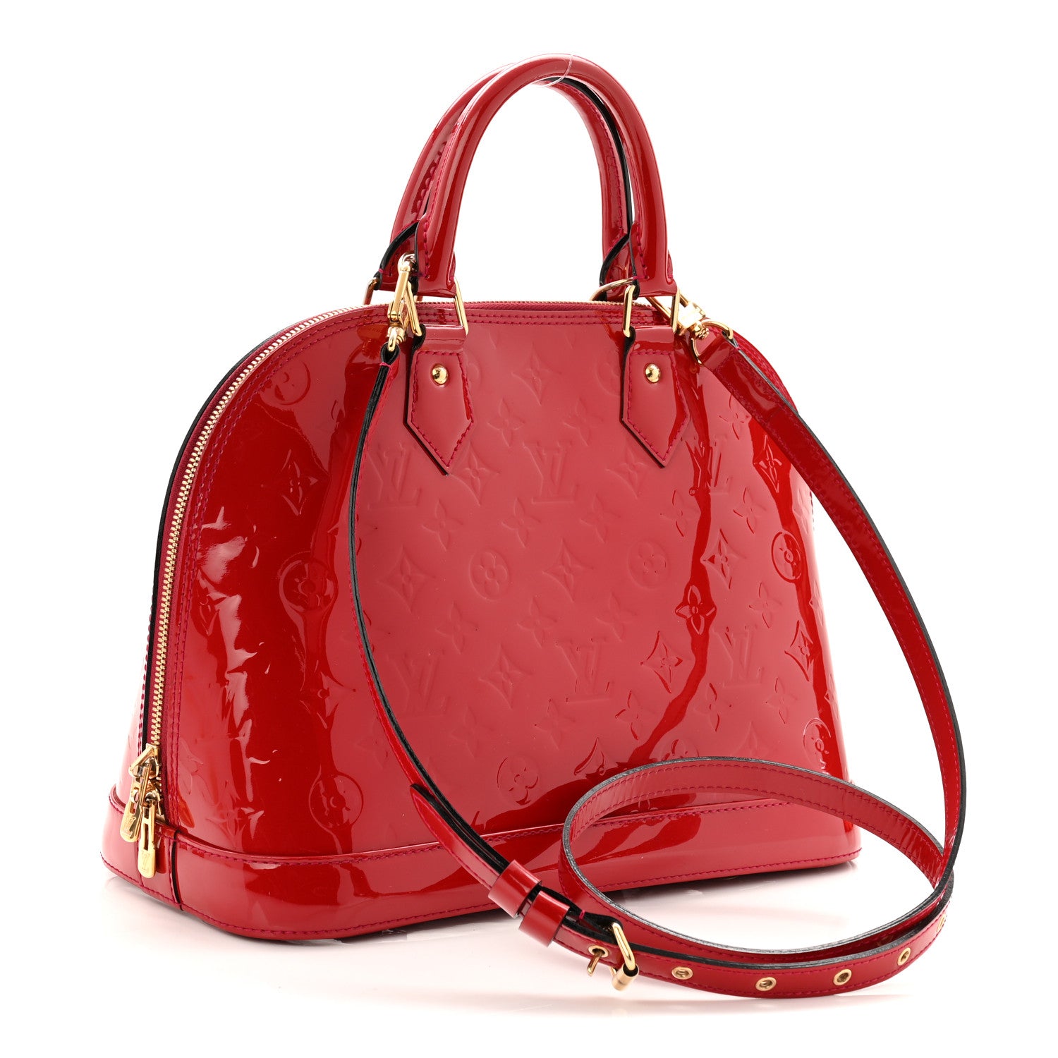 Louis Vuitton Vernis Alma PM Rose Indien 3 of 10