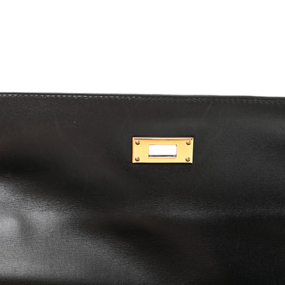 Hermes Box Kelly Retourne 32 Black 12 of 19