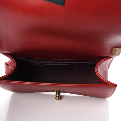 Chanel Goat Hair Small Boy Flap Red 8 of 11