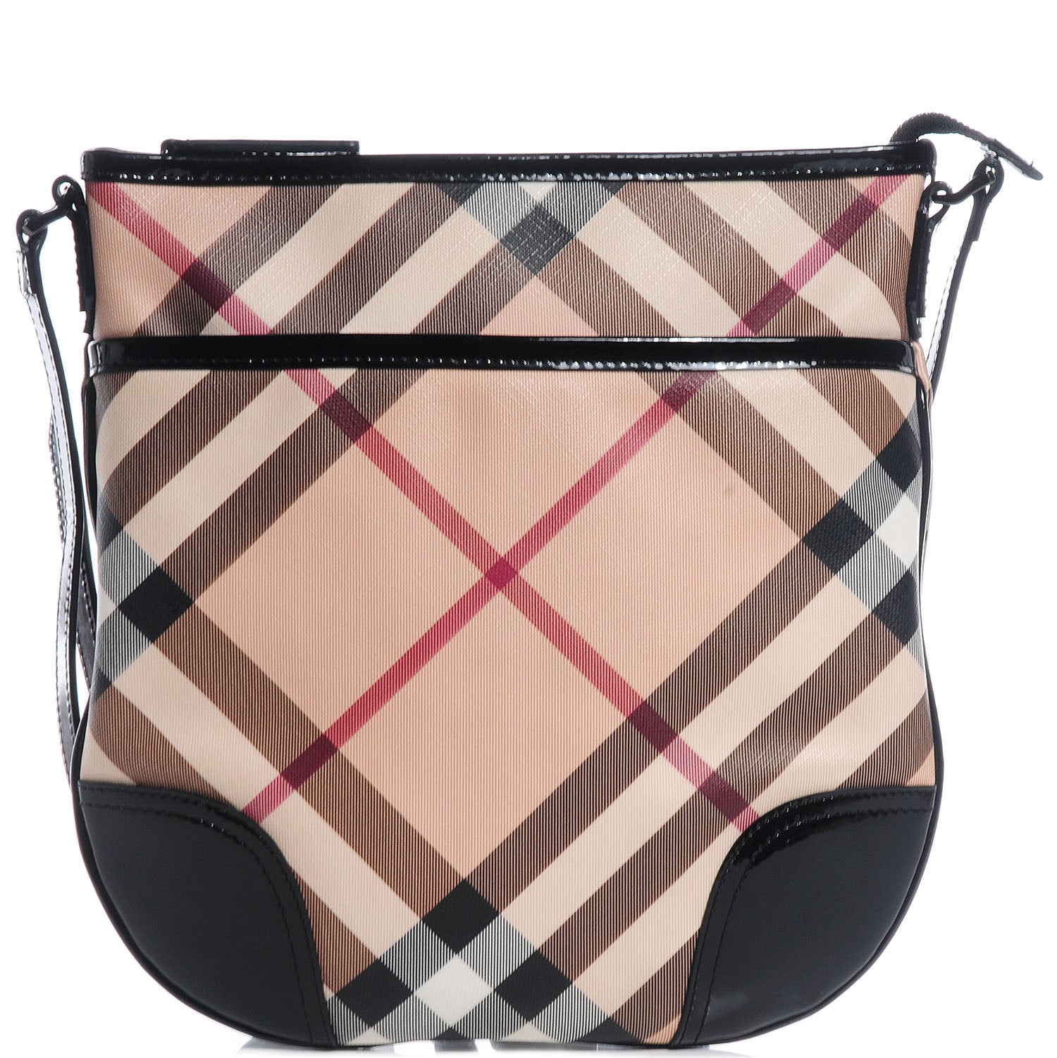 Burberry Supernova Check Small Dryden Crossbody Bag Black 1 of 7