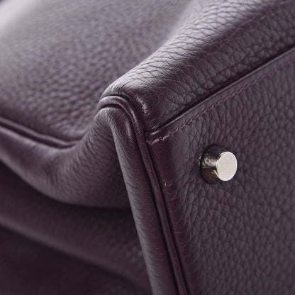 Hermes Togo Kelly Retourne 35 Raisin 51 of 51