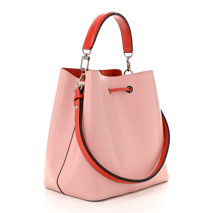 Louis Vuitton Epi Neonoe Rose Ballerine Orange 3 of 10