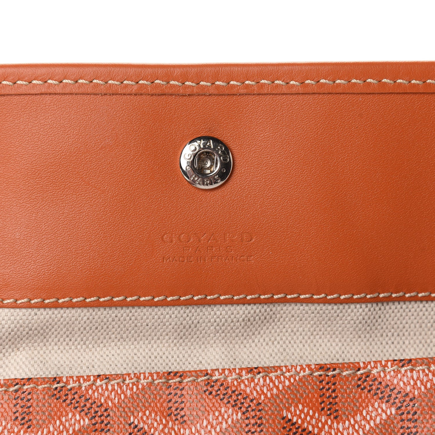 Goyard Goyardine Saint Louis GM Orange 9 of 14