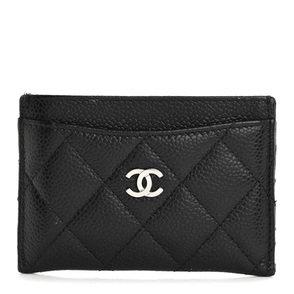 Chanel Caviar Quilted Card Holder Black 1 of 16