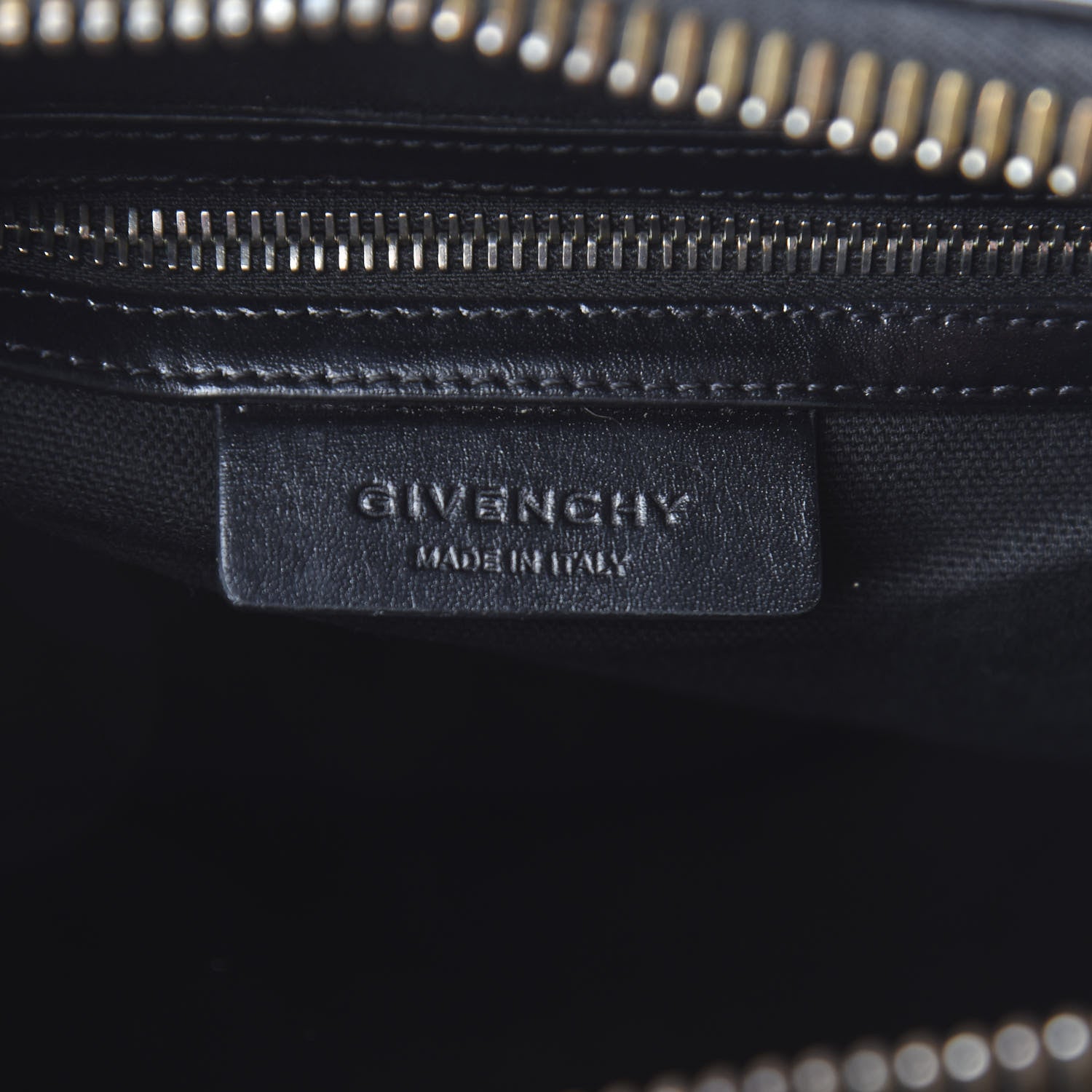 Givenchy Shiny Lord Calfskin Medium Antigona Black 7 of 13