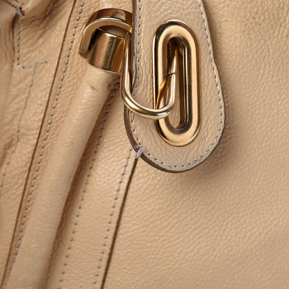 Chloe Calfskin Medium Paraty Barbour Khaki 17 of 21