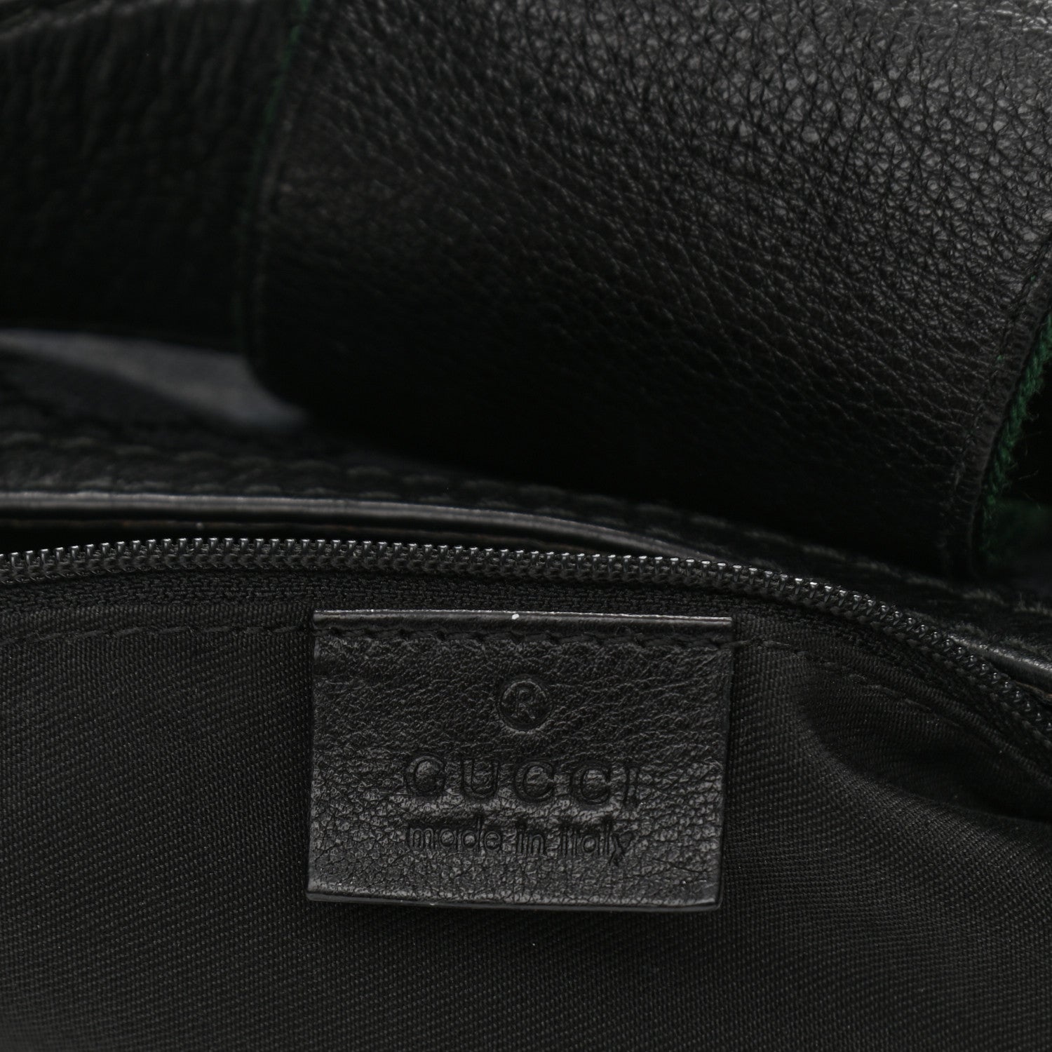 Gucci Monogram Large New Ladies Web Hobo Black 6 of 13