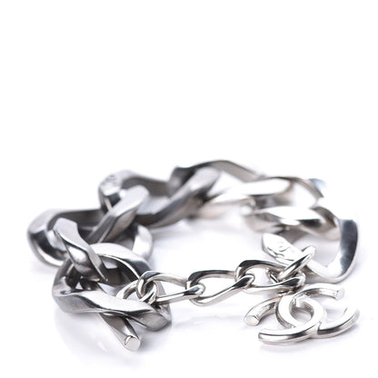 Chanel Chain Link CC Bracelet Silver 1 of 5