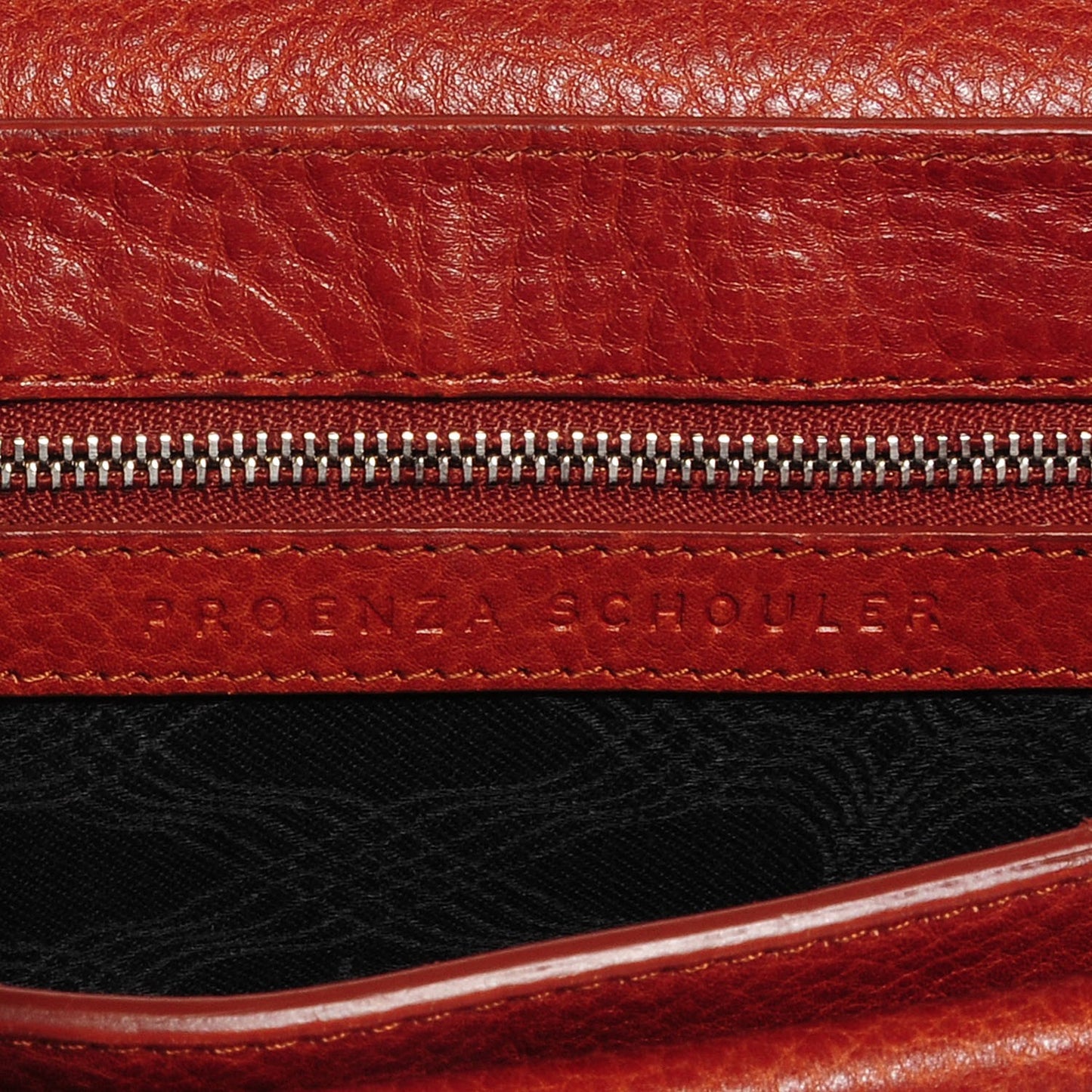 Calfskin Mini PS11 Classic Shoulder Bag Saddle