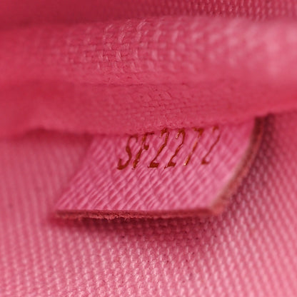 Louis Vuitton Monogram 2022 Christmas Animation Paris Mini Pochette Accessories Pink 6 of 9