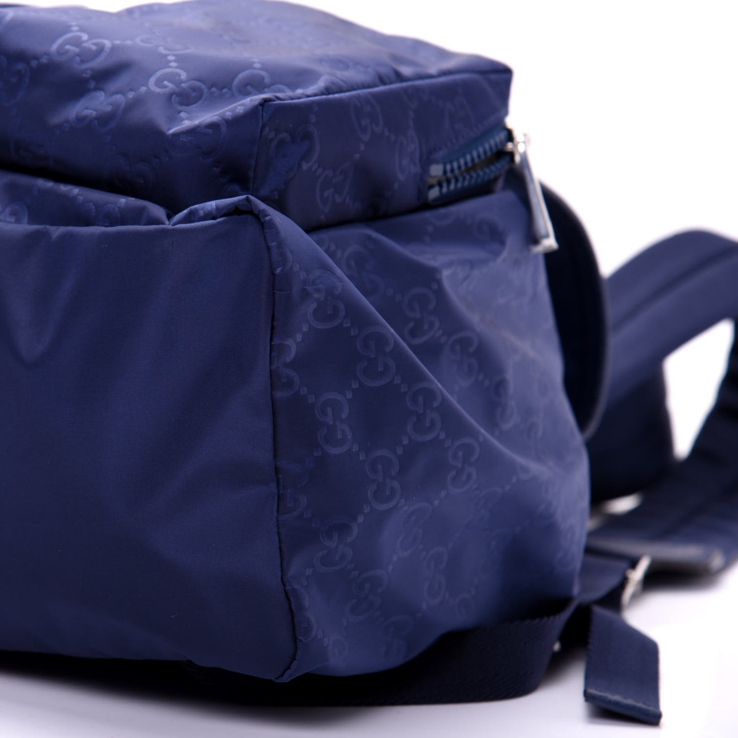 Nylon Monogram Medium Light Single Buckle Backpack Tide