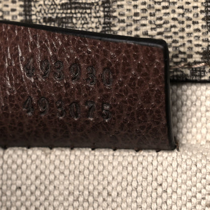 Gucci GG Supreme Monogram Neo Vintage Web Belt Bag Brown 7 of 13