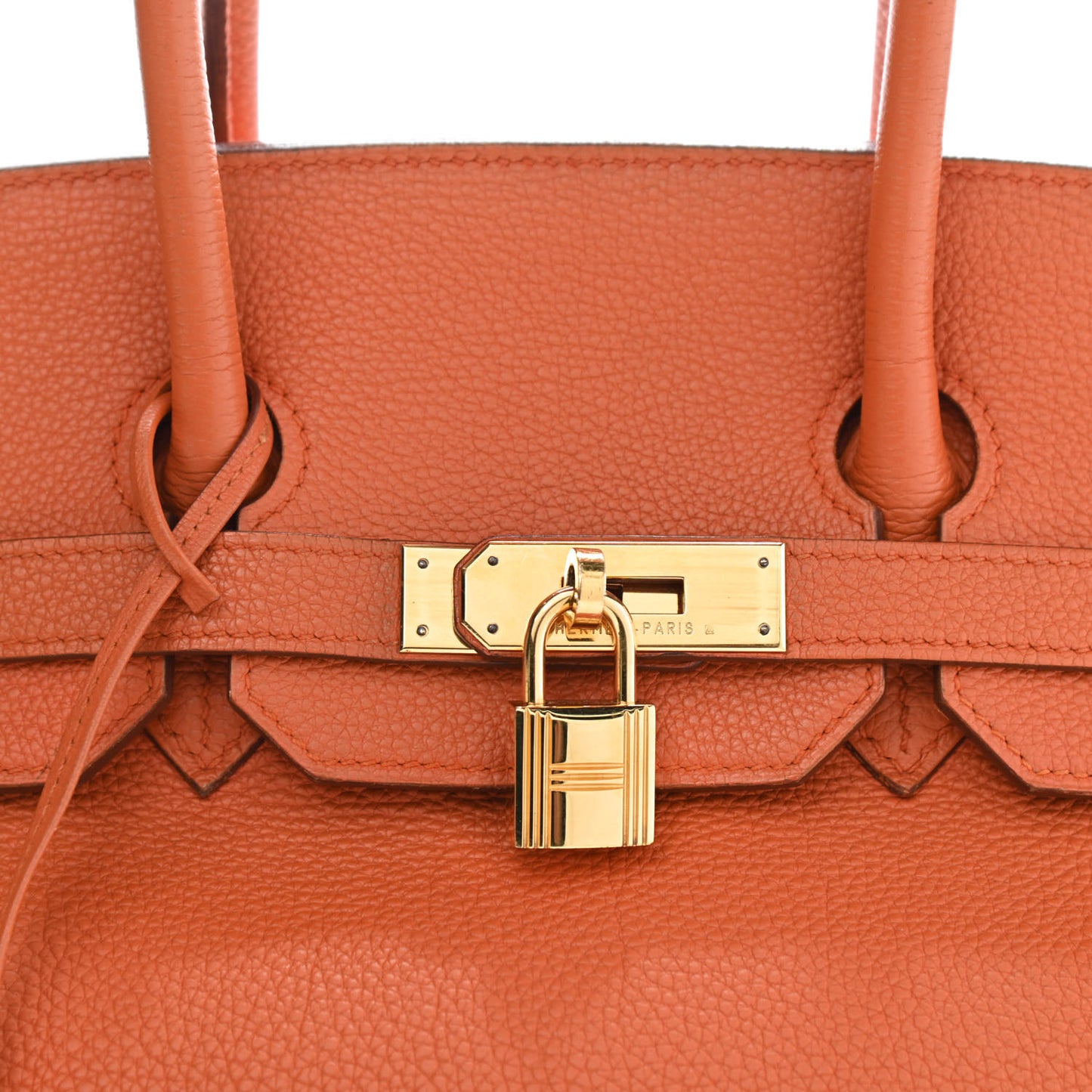 Togo Birkin 35 Orange