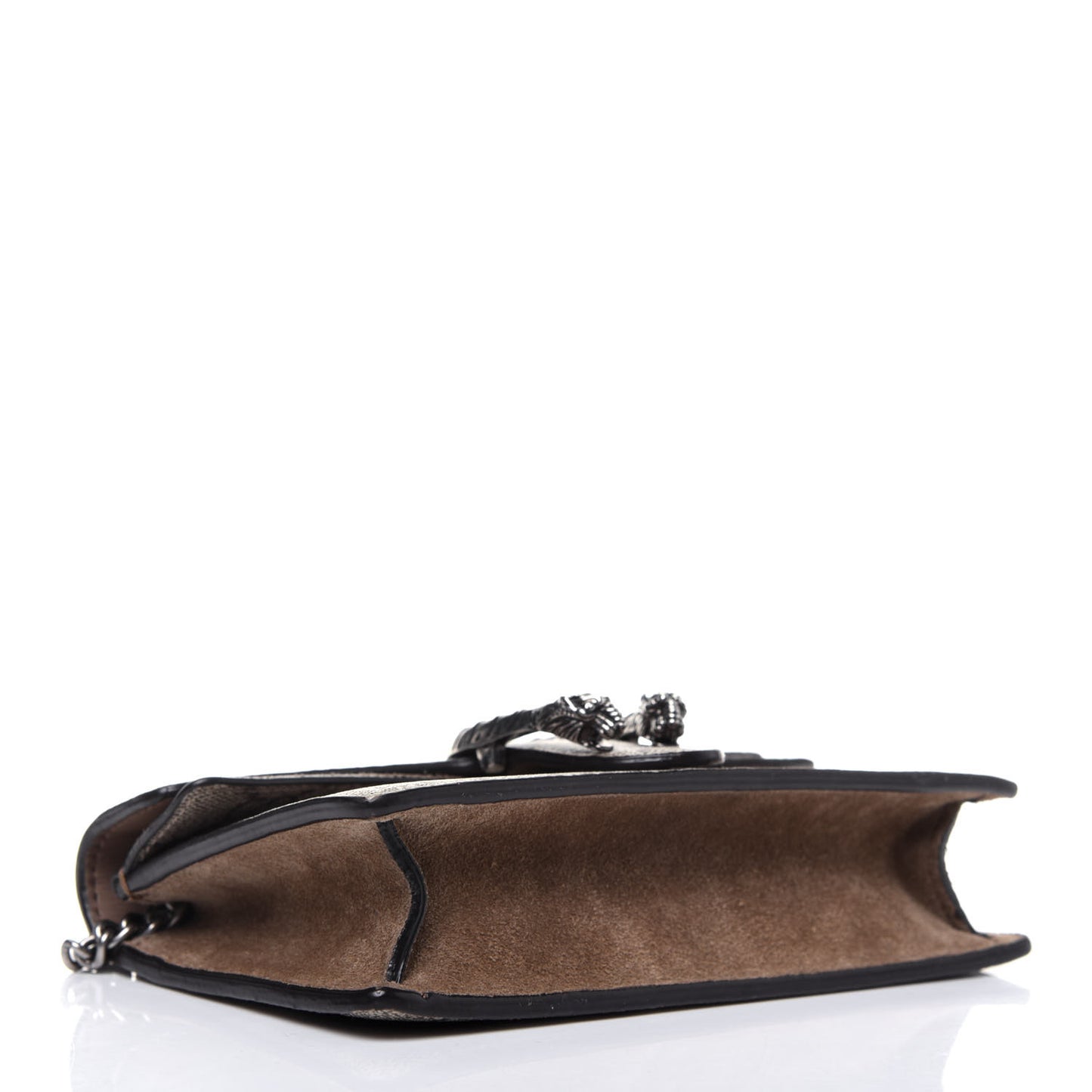 GG Supreme Monogram Super Mini Dionysus Shoulder Bag Taupe