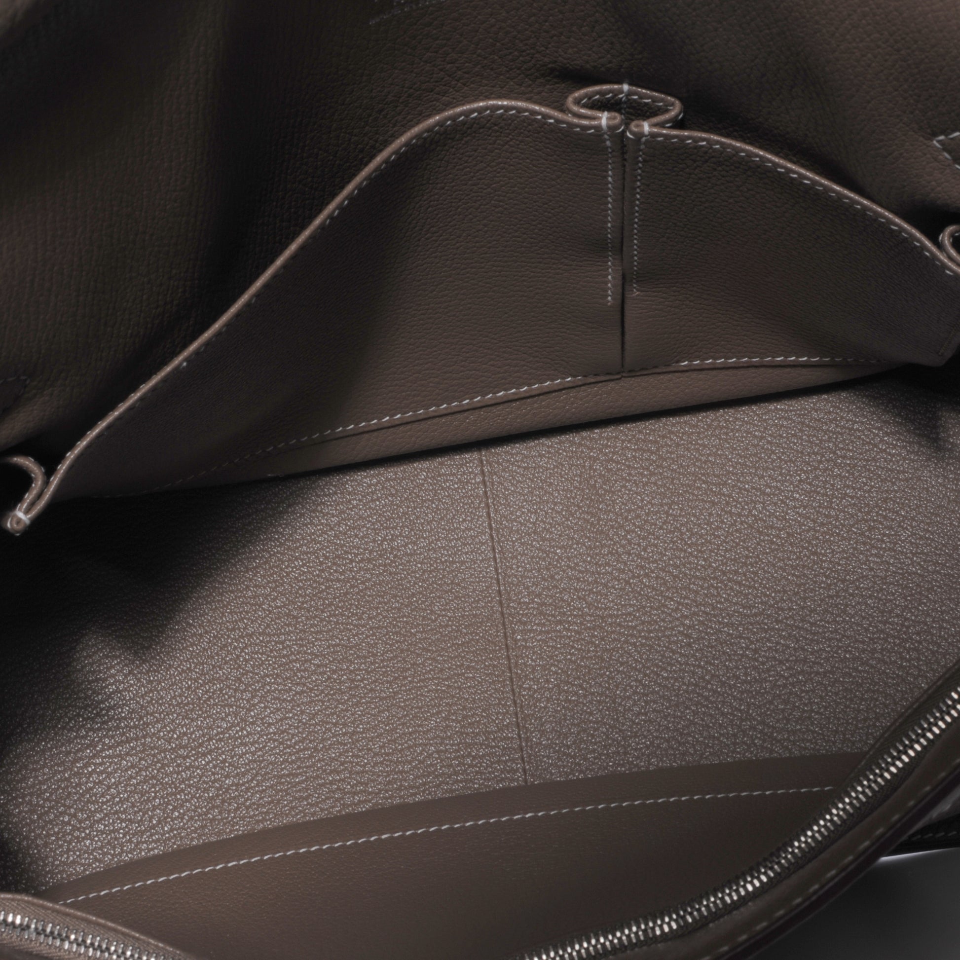 Hermes Taurillon Clemence Jypsiere 34 Etoupe 7 of 11