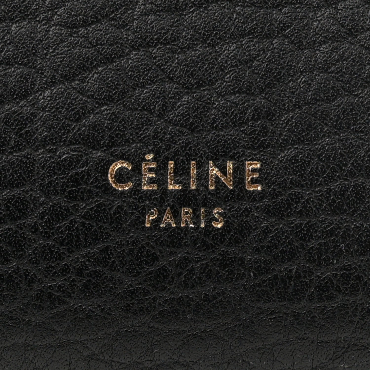 Celine Crisped Calfskin Mini Tie Knot Tote Black 6 of 12
