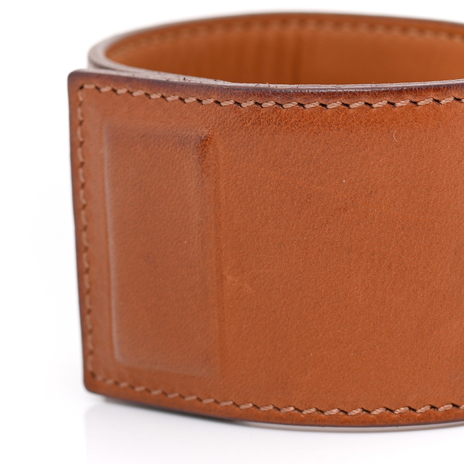 Hermes Box Collier de Chien CDC Shadow Bracelet S Cognac 8 of 8