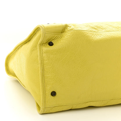 Balenciaga Agneau Classic Hardware Work Jaune Poussin 9 of 10