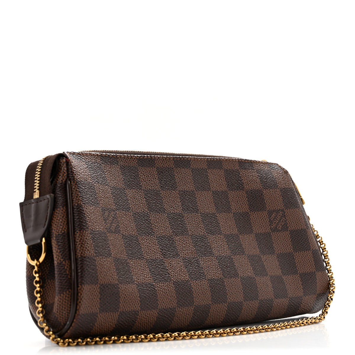 Louis Vuitton Damier Ebene Eva Clutch 3 of 15