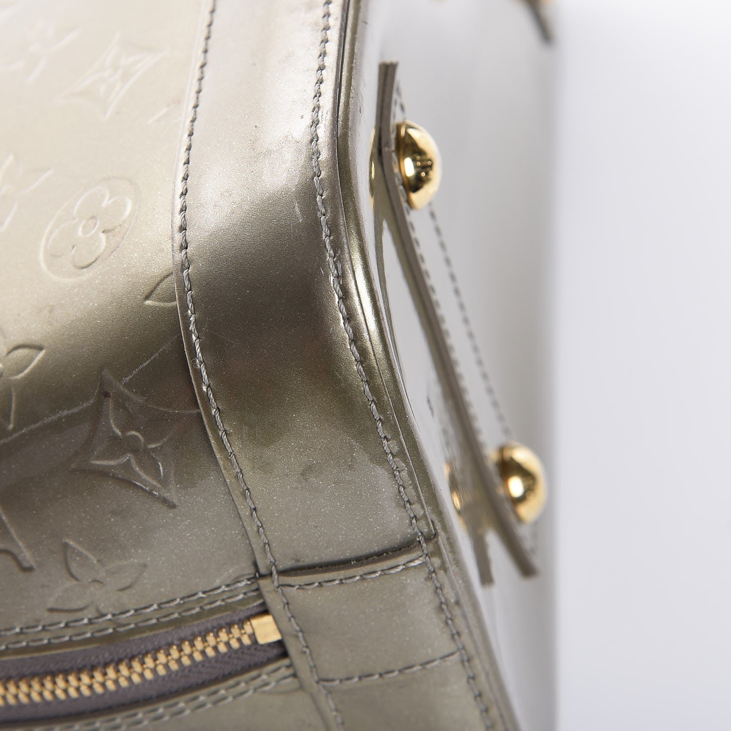 Louis Vuitton Vernis Alma PM Gris Art Deco 18 of 23