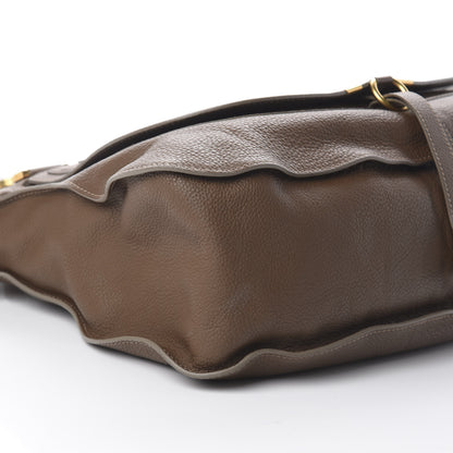 Chloe Calfskin Large Marcie Satchel Oak 5 of 8
