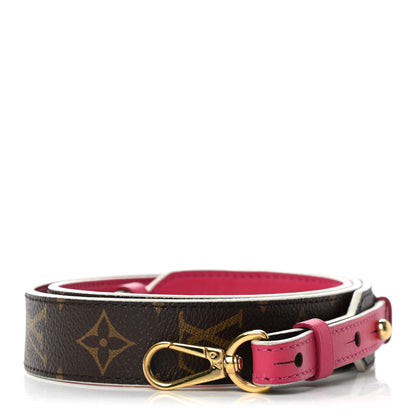 Louis Vuitton Monogram Bandouliere Shoulder Strap XL Hot Pink 1 of 6